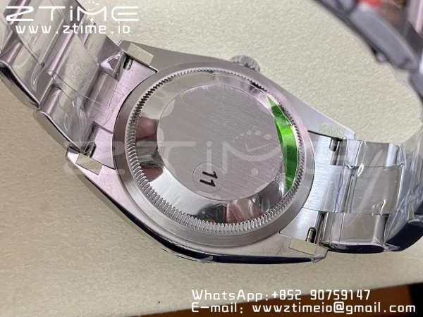 Rolex DateJust 36 SS 126200 904L Steel VSF 1:1 Best Edition Gray Dial Roman Markers on Oyster Bracelet VS3235 - Super Clone Watch | 1:1 Best Version