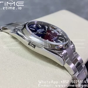 Rolex DateJust 36 SS 126200 904L Steel VSF 1:1 Best Edition Cadran albastru pe brățară Oyster VS3235 - Super Clone Watch | 1:1 Best Version