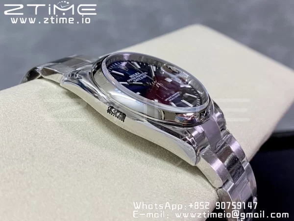 Rolex DateJust 36 SS 126200 904L Steel VSF 1:1 Best Edition Cadran albastru pe brățară Oyster VS3235 - Super Clone Watch | 1:1 Best Version