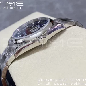 Rolex DateJust 36 SS 126200 904L Steel VSF 1:1 Best Edition Cadran albastru pe brățară Oyster VS3235 - Super Clone Watch | 1:1 Best Version