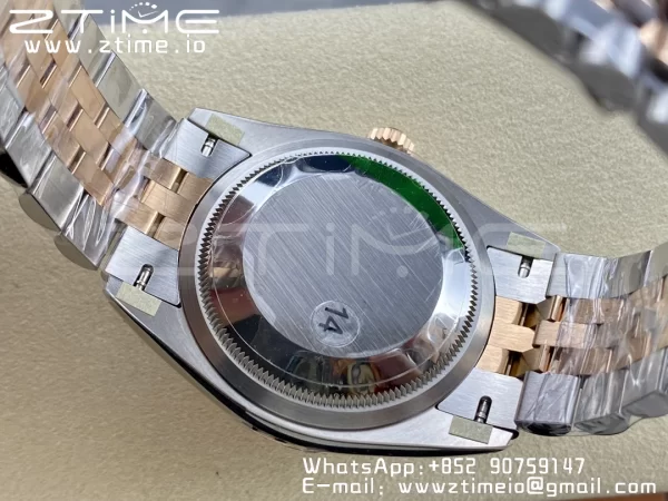 Rolex DateJust 36 SS/RG 126231 VSF 1:1 Best Edition 904L Steel RG Dial on Jubilee Bracelet VS3235 - Super Clone Watch | 1:1 Best Version