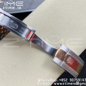 Rolex DateJust 36 SS/RG 126231 VSF 1:1 Best Edition 904L Steel RG Dial on Jubilee Bracelet VS3235 - Super Clone Watch | 1:1 Best Version