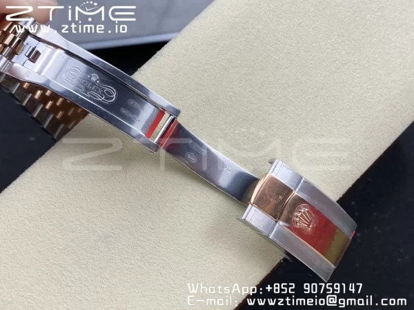 Rolex DateJust 36 SS/RG 126231 VSF 1:1 Best Edition 904L Steel RG Dial on Jubilee Bracelet VS3235 - Super Clone Watch | 1:1 Best Version