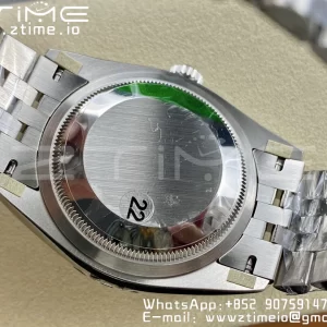Rolex DateJust 36 SS 126234 VSF 1:1 Best Edition 904L Steel Blue Textured Dial on Jubilee Bracelet VS3235 - Super Clone Watch | 1:1 Best Version