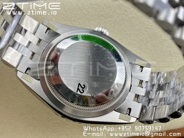 Rolex DateJust 36 SS 126234 VSF 1:1 Best Edition 904L Steel Blue Textured Dial on Jubilee Bracelet VS3235 - Super Clone Watch | 1:1 Best Version
