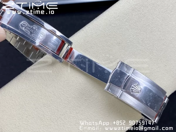 Rolex DateJust 36 SS 126234 VSF 1:1 Best Edition 904L Steel Green Leaf Diamonds Dial on Jubilee Bracelet VS3235 - Super Clone Watch | 1:1 Best Version