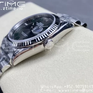 Rolex DateJust 36 SS 126234 VSF 1:1 Best Edition 904L Steel Green Roman Dial on Jubilee Bracelet VS3235 - Super Clone Watch | 1:1 Best Version