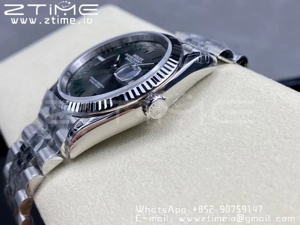 Rolex DateJust 36 SS 126234 VSF 1:1 Best Edition 904L Steel Green Roman Dial on Jubilee Bracelet VS3235 - Super Clone Watch | 1:1 Best Version