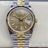 Rolex DateJust 36 SS 126233 VSF 1:1 Best Edition 904L Acciaio YG Quadrante a bastone su Bracciale Jubilee VS3235 - Orologio Super Clone | 1:1 Best Version