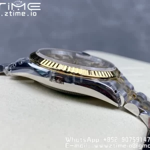 Rolex DateJust 36 SS 126233 VSF 1:1 Mejor Edición 904L Steel YG Stick Dial on Jubilee Bracelet VS3235 - Super Clone Watch | 1:1 Mejor Versión
