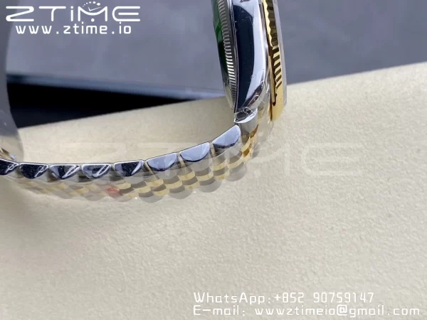 Rolex DateJust 36 SS 126233 VSF 1:1 Mejor Edición 904L Steel YG Stick Dial on Jubilee Bracelet VS3235 - Super Clone Watch | 1:1 Mejor Versión