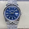 Rolex DateJust 36 126234 904L SS VSF 1:1 Best Edition Fluted Bezel Blue Dial on Jubilee Bracelet VS3235 - Super Clone Watch | 1:1 Best Version