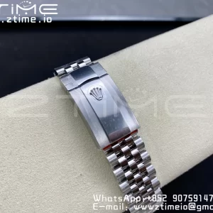 Rolex DateJust 36 126234 904L SS VSF 1:1 Best Edition Fluted Bezel Blue Dial on Jubilee Bracelet VS3235 - Super Clone Watch | 1:1 Best Version