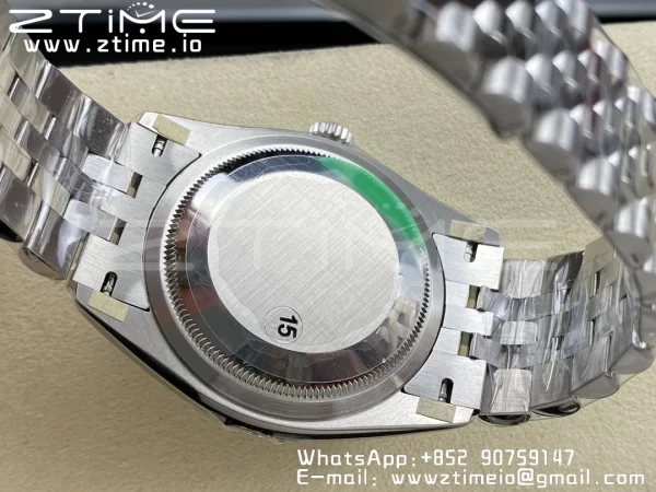 Rolex DateJust 36 SS 126234 VSF 1:1 Nejlepší vydání 904L ocel modré diamanty ciferník na jubilejní náramek VS3235 - Super klon hodinky | 1:1 Nejlepší verze