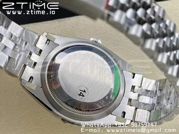 Rolex DateJust 36 SS 126234 VSF 1:1 Best Edition 904L Steel White Roman Dial on Jubilee Bracelet VS3235 - Super Clone Watch | 1:1 Best Version