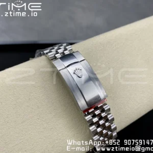 ROLEX DateJust 41 126300 904L SS VSF 1:1 Best Edition Cadran albastru texturat pe brățară Jubilee VS3235 - Super Clone Watch | 1:1 Best Version
