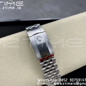 ROLEX DateJust 41 126300 904L SS VSF 1:1 Best Edition Green Textured  Dial on Jubilee Bracelet VS3235 - Super Clone Watch | 1:1 Best Version