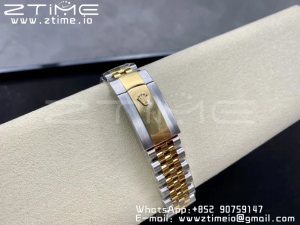 Rolex DateJust 41 126303 904L SS VSF 1:1 Best Edition White Dial on SS/YG Jubilee Bracelet VS3235 - Super Clone Watch | 1:1 Best Version