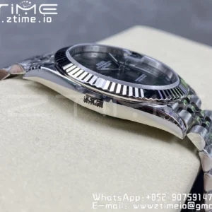ROLEX DateJust 41 126300 904L SS VSF 1:1 Best Edition Quadrante grigio romano su bracciale Jubilee VS3235 - Orologio Super Clone | 1:1 Best Version