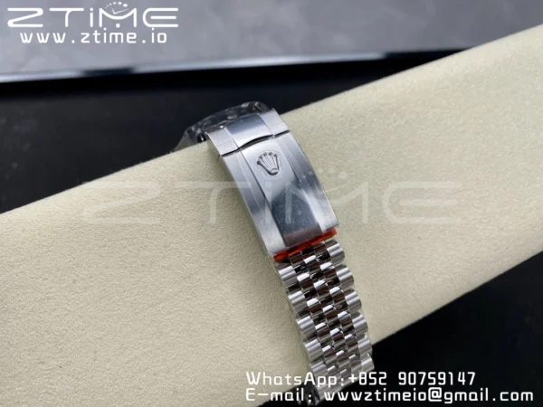 ROLEX DateJust 41 126300 904L SS VSF 1:1 Best Edition Quadrante grigio romano su bracciale Jubilee VS3235 - Orologio Super Clone | 1:1 Best Version