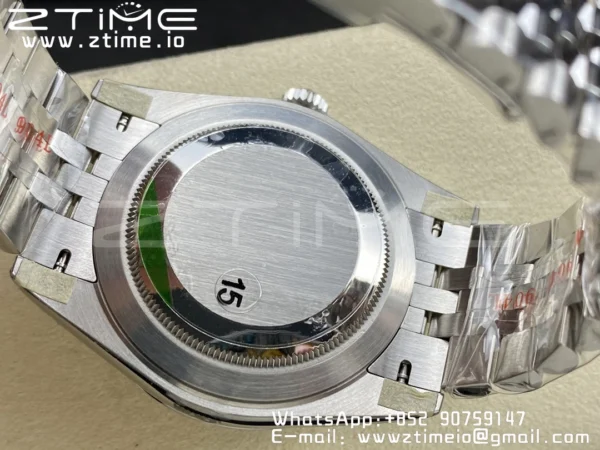 ROLEX DateJust 41 126300 904L SS VSF 1:1 Best Edition Black Dial on Jubilee Bracelet VS3235 - Super Clone Watch | 1:1 Best Version