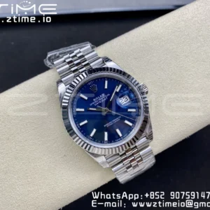 ROLEX デイトジャスト41 126334 904L SS VSF 1:1 ベストエディション ブルーダイヤル オイスターブレスレット VS3235 - スーパークローンウォッチ｜1:1 ベストバージョン