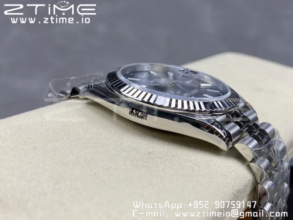 ROLEX デイトジャスト41 126334 904L SS VSF 1:1 ベストエディション ブルーダイヤル オイスターブレスレット VS3235 - スーパークローンウォッチ｜1:1 ベストバージョン