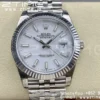 ROLEX DateJust 41 126334 904L SS VSF 1:1 Best Edition Λευκό καντράν σε βραχιόλι Oyster VS3235 - Super Clone Watch | 1:1 Best Version