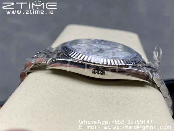 ROLEX DateJust 41 126334 904L SS VSF 1:1 Best Edition Λευκό καντράν σε βραχιόλι Oyster VS3235 - Super Clone Watch | 1:1 Best Version