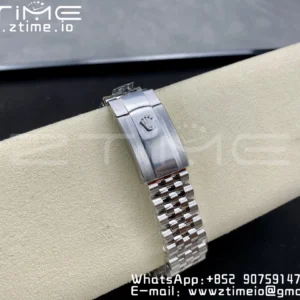 ROLEX DateJust 41 126300 904L SS VSF 1:1 Best Edition Silvery Dial on Jubilee Bracelet VS3235 - Super Clone Watch | 1:1 Best Version