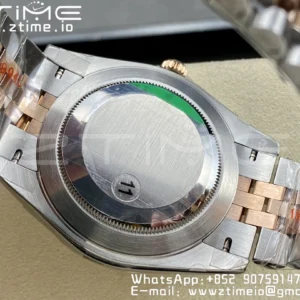 Rolex DateJust 41 126331 904L SS/RG VSF 1:1 Nejlepší vydání RG Dial na jubilejním náramku VS3235 - Super klon hodinky | 1:1 Nejlepší verze