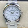 ROLEX DateJust 41 126334 904L SS VSF 1:1 Best Edition White Dial on Oyster Bracelet VS3235 - Super Clone Watch | 1:1 Best Version