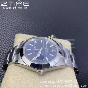 ROLEX DateJust 41 126300 904L SS VSF 1:1 Best Edition Cadran albastru pe brățară Oyster VS3235 - Super Clone Watch | 1:1 Best Version