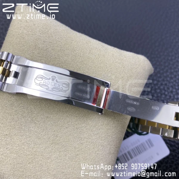 Rolex DateJust 41 126333 904L SS VSF 1:1 Best Edition Black Dial on SS/YG Jubilee Bracelet VS3235 - Super Clone Watch | 1:1 Best Version