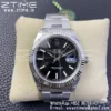 ROLEX DateJust 41 126334 904L SS VSF 1:1 Best Edition Cadran negru pe brățară Oyster VS3235 - Super Clone Watch | 1:1 Best Version