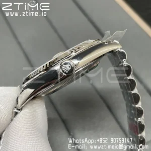 ROLEX DateJust 41 126334 904L SS VSF 1:1 Best Edition Gray Dial on Oyster Bracelet VS3235 - Super Clone Watch | 1:1 Best Version