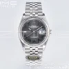 Rolex DateJust 36 126234 Clean 1:1 Best Edition 904L Steel Gray Dial Roman markers on SS Jubilee Bracelet VR3235 - Super Clone Watch | 1:1 Best Version
