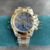 Rolex Rolex Daytona 116503 SS/YG Clean Factory 1:1 Best Edition Blue Dial on SS/YG Oyster Bracelet A4130 - Super Clone Watch | 1:1 Best Version