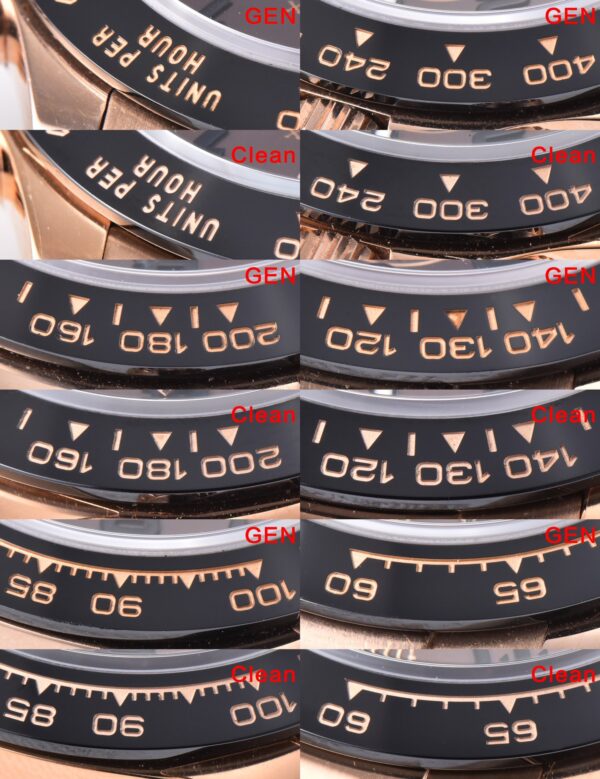 Rolex Daytona 116515 RG Clean Factory 1:1 Best Edition Μαύρο Κεραμικό Κορνίζα Brown Dial Numeral Marker on Oysterflex Rubber Strap A4130 V2 - Super Clone Watch | 1:1 Best Version