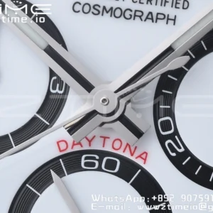 Rolex Daytona 126500 Panda Clean 1:1 Best Edition 904L SS Case and Bracelet White Dial SH4131 - Super Clone Watch | 1:1 Best Version