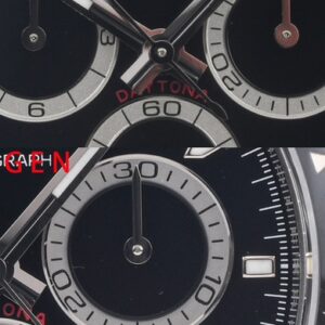 Rolex 2023 Daytona 126500 Clean 1:1 Best Edition 904L Steel Black Dial on SS Bracelet SH4131 - Super Clone Watch | 1:1 Best Version