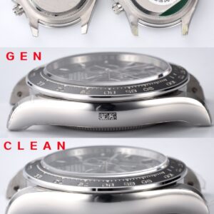 Rolex 2023 Daytona 126500 Clean 1:1 Best Edition 904L Steel Black Dial on SS Bracelet SH4131 - Super Clone Watch | 1:1 Best Version