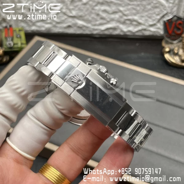 Rolex Daytona 126500 Panda EWE Factory 1:1 Best Edition 904L SS White Dial SH4131 - Super Clone Watch | 1:1 Best Version