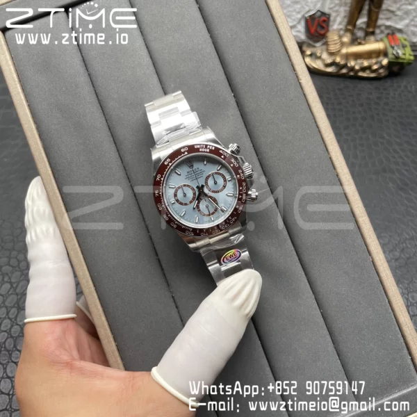 Rolex Daytona 126506-0001 EWE Factory 1:1 Best Edition 904L SS Ice Blue Dial SH4131 - Super Clone Watch | 1:1 Best Version