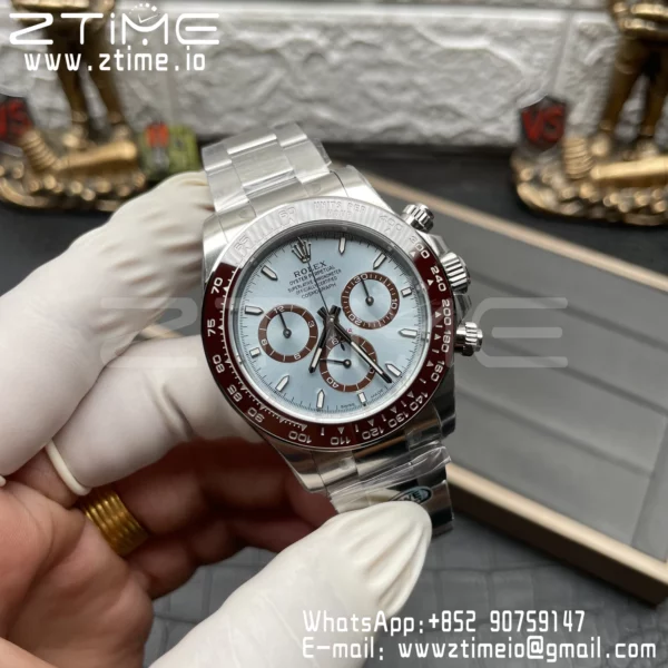 Rolex Daytona 126506-0001 EWE Factory 1:1 Best Edition 904L SS Ice Blue Dial SH4131 - Super Clone Watch | 1:1 Best Version