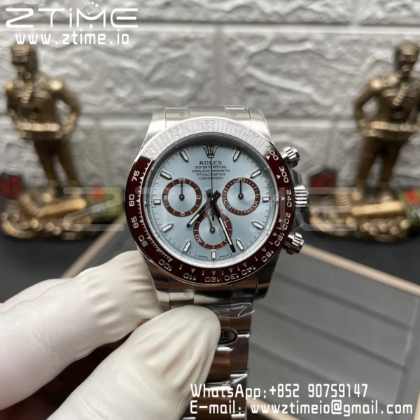 Rolex Daytona 126506-0001 EWE Factory 1:1 Best Edition 904L SS Ice Blue Dial SH4131 - Super Clone Watch | 1:1 Best Version