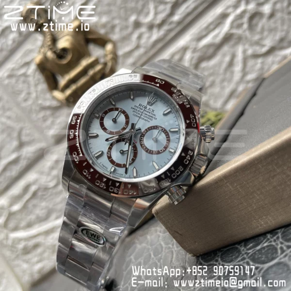 Rolex Daytona 126506-0001 EWE Factory 1:1 Best Edition 904L SS Ice Blue Dial SH4131 - Super Clone Watch | 1:1 Best Version