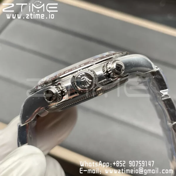 Rolex Daytona 126506-0002 EWE Factory 1:1 Best Edition 904L SS Ice Blue Diamond Scale Dial SH4131 - Super Clone Watch | 1:1 Best Version