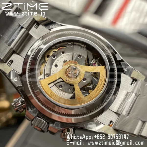 Rolex Daytona 126506-0002 EWE Factory 1:1 Best Edition 904L SS Ice Blue Diamond Scale Dial SH4131 - Super Clone Watch | 1:1 Best Version