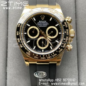 Rolex Daytona 126518-0008 EWE Factory 1:1 Best Edition 904L Black Dial SH4131 - Super Clone Watch | 1:1 Best Version
